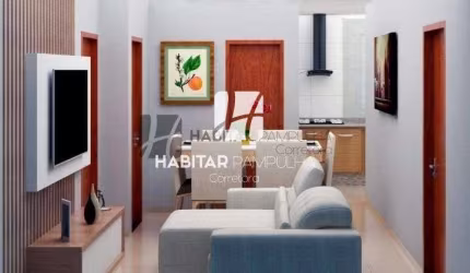 Apartamento com 2 quartos à venda no Parque Xangri-Lá, Contagem  por R$ 300.000