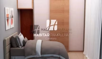Apartamento com 2 quartos à venda no Parque Xangri-Lá, Contagem  por R$ 300.000