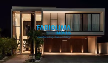 Casa em condomínio fechado com 5 quartos à venda na RUA ABROLHOS, 1, Alphaville (Abrantes), Camaçari, 630 m2 por R$ 4.500.000
