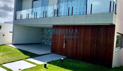 Casa alto padrão a venda no Alphaville Litoral Norte 1