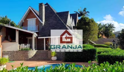 Casa com 4 dormitórios, 550 m² - venda por R$ 3.950.000,00 ou aluguel por R$ 18.000,00/mês - Granja Viana - São Paulo II - Cotia/SP