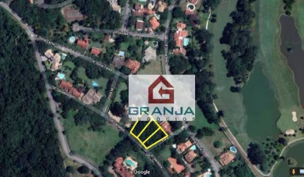Terreno à venda, 702 m² por R$ 636.000 - Granja Viana - Cotia/SP