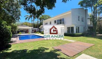 Casa com 4 dormitórios, 541 m² - venda por R$ 3.950.000,00 ou aluguel por R$ 22.100,00/mês - Granja Viana - Jandira/SP