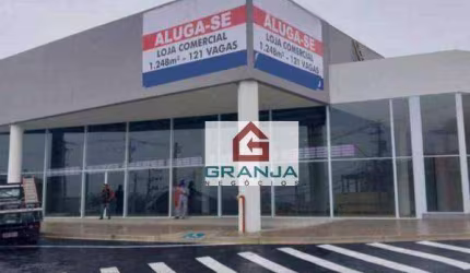 Galpão Comercial com excelente Oportunidade para Supermercado - 1248m2 e 121 vagas