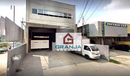 Galpão novo com 480m2 de area construída para locação - R$ 13.000,00 - Estrada do Embu KM26 - Cotia