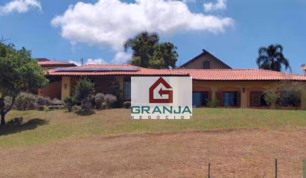 Casa com 4 dormitórios e area total de 6.650m2 à venda, 311 m² area construída por R$ 2.350.000 - Real Village - Araçariguama/SP