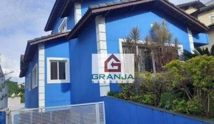 Casa com 3 dormitórios à venda, 191 m² por R$ 1.250.000 - Granja Vianna/Palm Hills - Cotia/SP