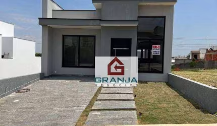Linda Casa Terrea com 3 dormitórios/01 suíte à venda, 105 m² por R$ 585.000 - Jardim Residencial Villaggio Ipanema I - Sorocaba/SP