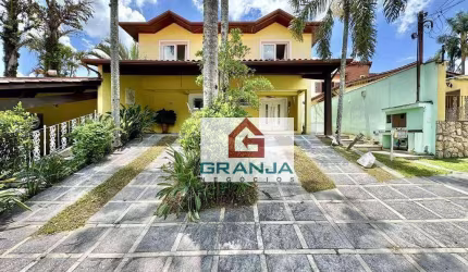 Casa no Cond. São Paulo II com 4 dormitórios à venda, 753 m² por R$ 3.500.000 - São Paulo II - Cotia/SP