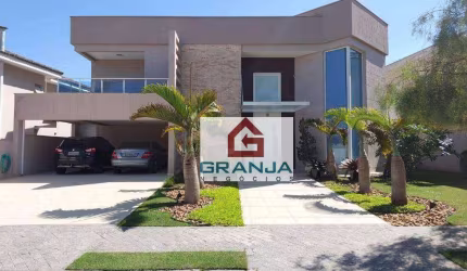 Belíssima Casa com 4 suítes, closet, Piscina com 491 m² - venda por R$ 2.950.000 ou aluguel por R$ 17.500/mês - São Paulo II - Cotia/SP