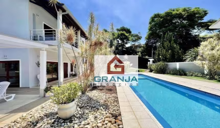 Maravilhoso Imóvel com 5 suítes + LOFT à venda, 618 m² por R$ 3.500.000 - Jardim Ipês - Cotia/SP