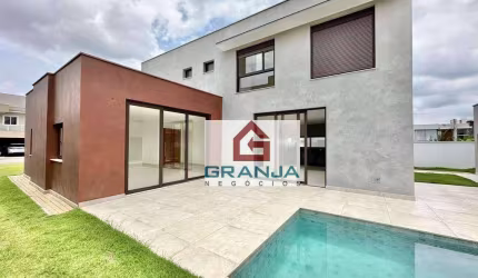 Maravilhoso Imóvel 0 KM, piscina, área gourmet, 4 suítes à venda, 307 m² por R$ 3.900.000 - Granja Viana - Alphaville Granja Viana - Carapicuíba/SP