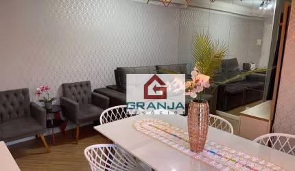 Lindo Apartamento com 2 dormitórios à venda por R$ 290.000 - Parque Frondoso - Cotia/SP