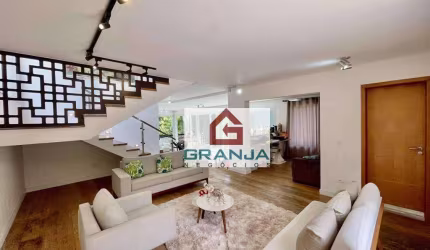 Aldeia da Fazendinha - 4 dorms/2suítes - Moderna, gourmet, piscina e privacidade! 386 m² por R$ 1.650.000 - Pousada dos Bandeirantes/Carapicuíba