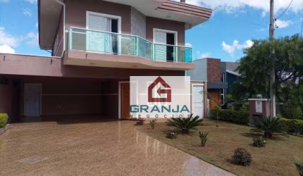 Maravilhosa Casa com 3 dorms/2sts, home office, lazer! à venda, 277 m² por R$ 980.000 - Granja Cristiana - Vargem Grande Paulista/SP