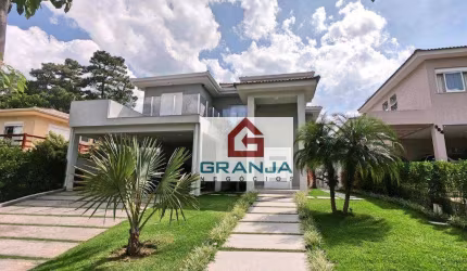 Incrível Casa com 4 suítes, climatizada e mobiliada! 410 m² - venda por R$ 3.800.000 ou aluguel por R$ 21.000/mês - Condomínio Vintage - Cotia/SP