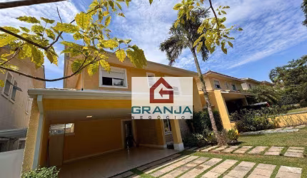 Maravilhosa Casa com 4 suítes, climatizada e planejada! 293 m² - venda por R$ 2.500.000 ou aluguel por R$ 13.250/mês - Bosque do Vianna - Cotia/SP