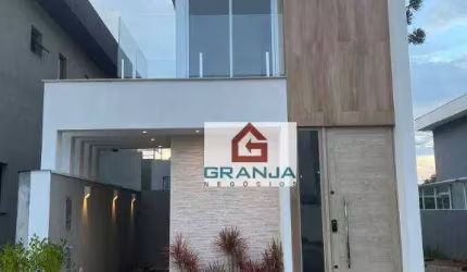 Casa com 3 dorms/01 Suíte à venda, 128 m² por R$ 1.105.000 - Granja Viana - The Square Village - Cotia/SP