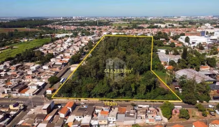 TERRENO A VENDA EM CAMPINAS 3ª maior Cidade do Estado de São Paulo. Localização: Rua Novotel, Bairro de Nova Aparecida. Tamanho: 48.400,00m².