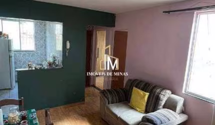 Apartamento térreo á venda com 02 quartos, sendo financiável em Igarapé MG!