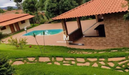 Sítio á venda de 2.860m² com 02 chalés sendo 02 suítes cada em Rio Manso MG!
