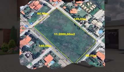 Terreno na Av. Principal da Tabuba