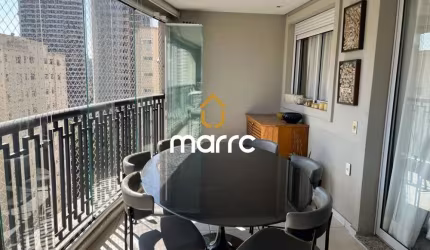 Apartamento Campo Belo 144m 3 suítes e 2 vagas de garag