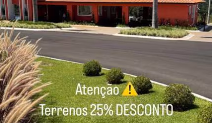 Terrenos Condomínio Real Park 25% off
