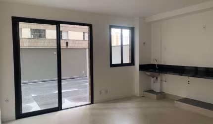 Apartamento à Venda em Belo Horizonte-MG no Bairro Santo Agostinho  1 quarto, 1 suíte, 1 sala, 2 banheiros, 1 vaga  69,32m²