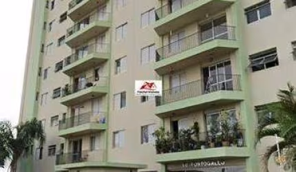 Apartamento de 57m² com 2 dorm., 1 vaga, com quadra, salão de festa, playground a 5 muitos de metrô do monotrilho São Lucas por 340.000,00 - V. Ema/SP