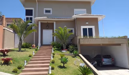 Luxuosa Casa em Condomínio à Venda em Bragança Paulista-SP - Condomínio Residencial Fazenda Santa Helena - 3 Quartos, 3 Suítes, 2 Salas, 4 Vagas, 310m².