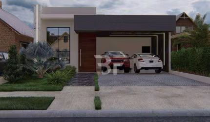 Casa com 3 dormitórios à venda, 168 m² por R$ 1.350.000,00 - Condomínio Residencial Milano - Indaiatuba/SP