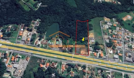 Terreno comercial à venda na Rodovia BR-277 Curitiba Ponta Grossa, km 121, Rondinha, Campo Largo por R$ 3.200.000