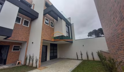 Casa em condomínio fechado com 3 quartos à venda na Rua João Batista Casagrande, 140, Santa Felicidade, Curitiba, 170 m2 por R$ 995.000