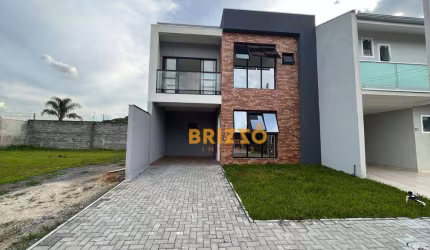 Lindo sobrado novo, no Condomínio Itaqui - Campo Largo
