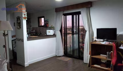 Flat com 1 quarto à venda, 43 m²  - Jardim São Dimas - São José dos Campos/SP