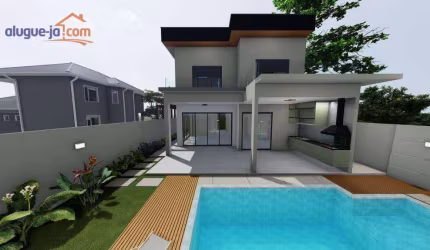 Sobrado com 4 dormitórios à venda, 247 m² por R$ 1.490.000,00 - Água_ Soca - São José dos Campos/SP