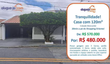 Casa à venda no Cidade Morumbi - São José dos Campos/SP com 120 m²