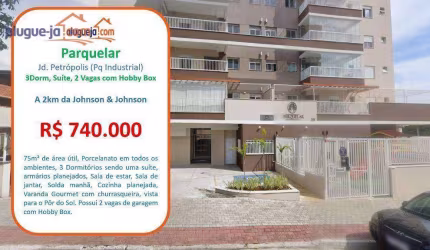 Apartamento à venda no Conjunto Residencial Trinta e Um de Março - São José dos Campos/SP com  75 m²