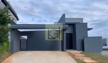 Casa em condomínio de alto padrão com 3 quartos e 2 suítes em Loteamento Residencial Una, Itu-SP: 175m², 2 salas, 4 vagas.