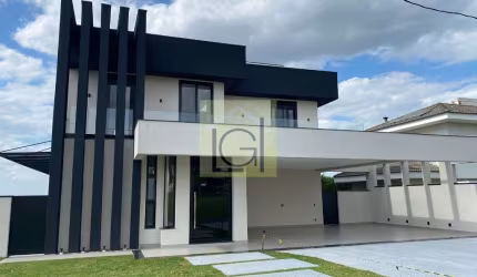 Espetacular Casa de Luxo em Condomínio em Itu-SP: 4 Quartos, 4 Suítes, 3 Salas, 6 Banheiros, 6 Vagas de Garagem, 430m²