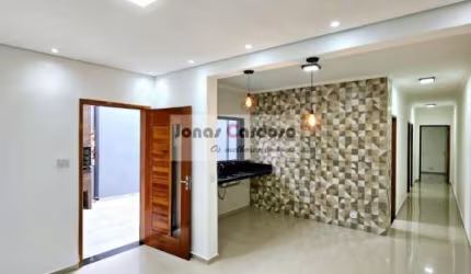 Casa térrea nova a venda no Parque Olímpico com 3 quartos, sendo 1 suíte e sala conceito aberto com a cozinha, por R$: 550 mil. Mogi das Cruzes .