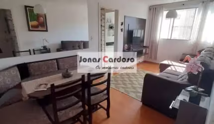 Apartamento à venda em Cézar de Souza, Mogi das Cruzes-SP: 2 quartos, 2 salas, 1 banheiro, 1 vaga, 50m². Venha conferir!