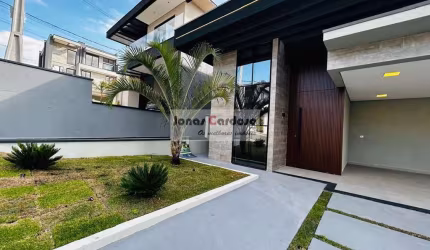 Imperdível Casa térrea a venda Condomínio Mosaico Essence em Mogi das Cruzes. Com 4 quartos e 3 suítes, piscina e varanda gourmet. Com fino acabamento
