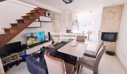 Casa em Condomínio à venda em Mogi das Cruzes-SP, na Vila Caputera: 2 quartos, 2 salas, 2 banheiros, 2 vagas, 65m².