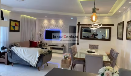Apartamento à venda porteira fechada na Vila Mogilar, Essence Prime Living: 3 quartos sendo 3 suítes, 2 salas, 2 vagas e 124 m².