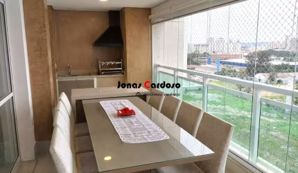 Apartamento alto padrão a venda com 03 suítes e varanda gourmet, no condomínio Helbor Life Club, Patteo Mogilar em Mogi das Cruzes por R$1.365.000