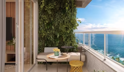 Residencial Ilha de Creta em Piata com 2 quartos  e suíte