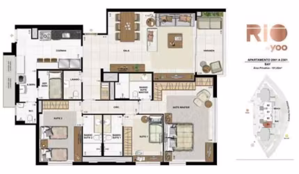 Apartamento com 3 quartos à venda na Avenida Rui Barbosa, Flamengo, Rio de Janeiro por R$ 4.680.000