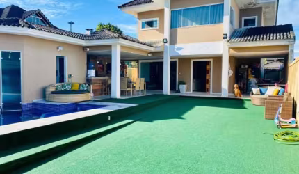 Casa em condomínio fechado com 3 quartos à venda na Rua Paulo José Mahfud, Vargem Pequena, Rio de Janeiro, 287 m2 por R$ 990.000